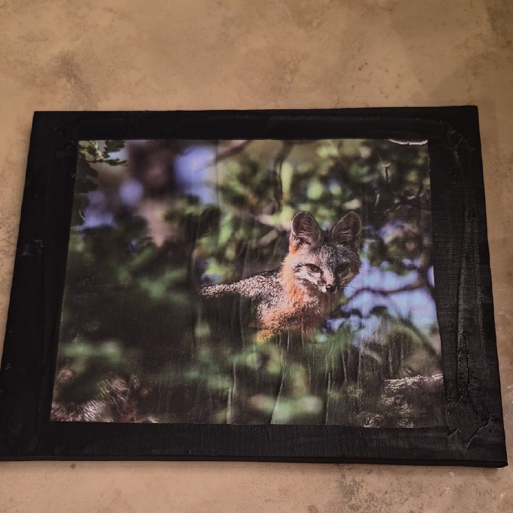 Fox Canvas Wall Art